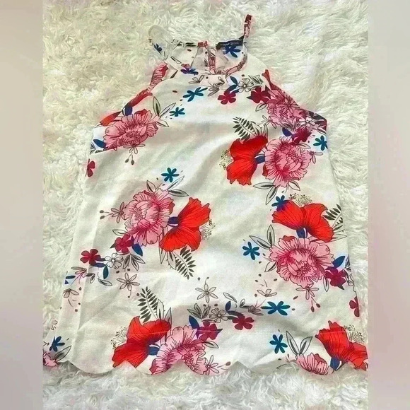 Tops - Floral Tank Top